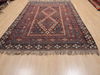 Kilim Blue Flat Woven 66 X 95  Area Rug 100-110666 Thumb 1