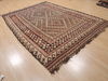 Kilim Brown Flat Woven 69 X 97  Area Rug 100-110669 Thumb 3