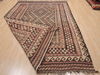 Kilim Brown Flat Woven 69 X 97 Area Rug 100-110669 Thumb 5