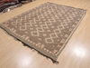 Kilim Brown Flat Woven 67 X 88  Area Rug 100-110670 Thumb 2