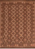 Kilim Brown Flat Woven 67 X 88  Area Rug 100-110670 Thumb 0