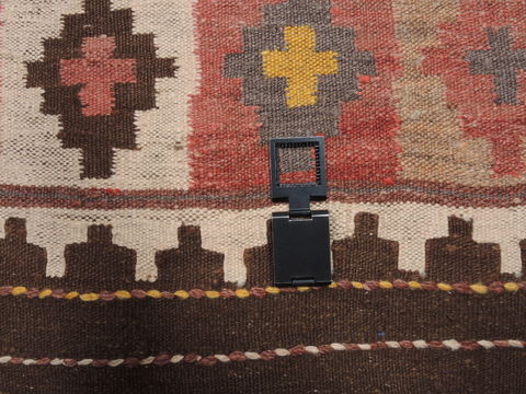 Kilim Orange Flat Woven 611 X 157 Area Rug 100-110672 Image 8