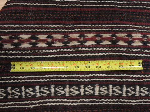 Kilim Brown Flat Woven 39 X 49 Area Rug 100-110675 Image 7