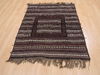 Kilim Brown Flat Woven 39 X 49  Area Rug 100-110675 Thumb 1