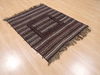 Kilim Brown Flat Woven 39 X 49  Area Rug 100-110675 Thumb 3