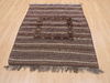 Kilim Brown Flat Woven 41 X 52  Area Rug 100-110676 Thumb 1