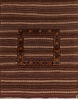 Kilim Brown Flat Woven 41 X 52 Area Rug 100-110676 Thumb 0