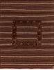 Kilim Brown Flat Woven 41 X 52  Area Rug 100-110676 Thumb 0