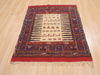 Kilim Red Flat Woven 33 X 43  Area Rug 100-110677 Thumb 1