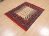 Kilim Red Flat Woven 33 X 43  Area Rug 100-110677 Thumb 2