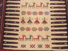 Kilim Red Flat Woven 33 X 43  Area Rug 100-110677 Thumb 4