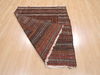 Kilim Brown Flat Woven 43 X 49  Area Rug 100-110678 Thumb 5