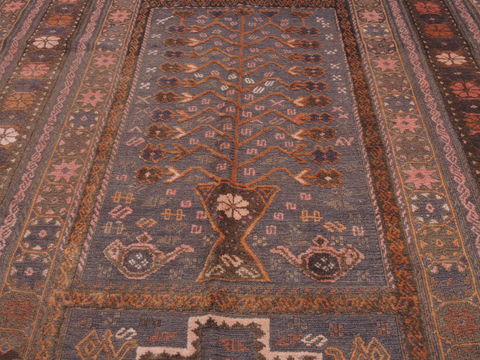 Kilim Brown Flat Woven 52 X 88 Area Rug 100-110681 Image 4