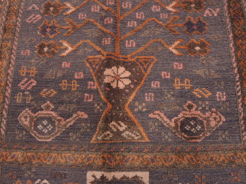 Kilim Brown Flat Woven 52 X 88 Area Rug 100-110681 Image 5