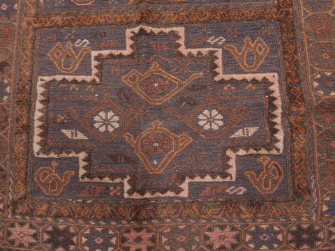 Kilim Brown Flat Woven 52 X 88 Area Rug 100-110681 Image 6