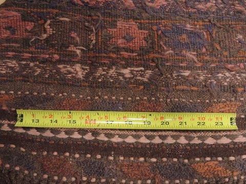 Kilim Brown Flat Woven 52 X 88 Area Rug 100-110681 Image 9