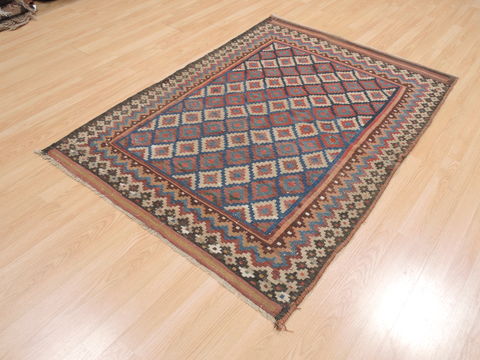 Kilim Blue Flat Woven 310 X 57 Area Rug 100-110682 Image 2