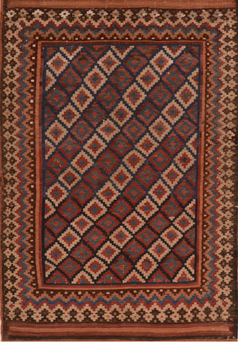 Kilim Blue Flat Woven 310 X 57 Area Rug 100-110682 Image 0