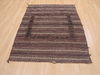 Kilim Brown Flat Woven 42 X 53  Area Rug 100-110683 Thumb 1