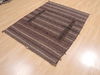 Kilim Brown Flat Woven 42 X 53  Area Rug 100-110683 Thumb 2