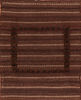 Kilim Brown Flat Woven 42 X 53  Area Rug 100-110683 Thumb 0