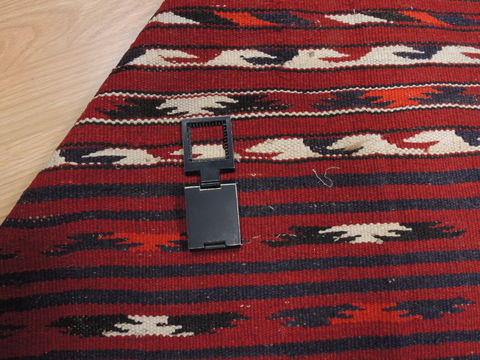 Kilim Red Flat Woven 34 X 63 Area Rug 100-110684 Image 7