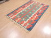 Kilim Blue Flat Woven 38 X 510  Area Rug 100-110686 Thumb 2