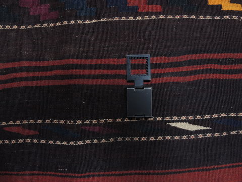 Kilim Blue Runner Flat Woven 44 X 135 Area Rug 100-110689 Image 8