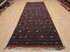 Kilim Blue Runner Flat Woven 44 X 135  Area Rug 100-110689 Thumb 1