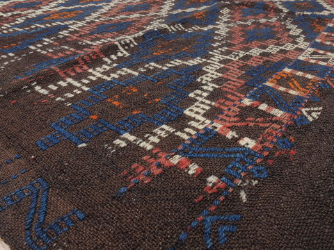 Kilim Brown Flat Woven 411 X 69 Area Rug 100-110690 Image 4