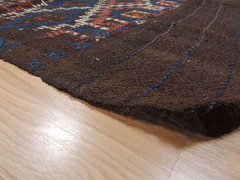 Kilim Brown Flat Woven 411 X 69 Area Rug 100-110690 Image 5