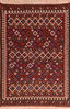 Kilim Red Flat Woven 55 X 80 Area Rug 100-110691 Thumb 0