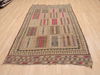 Kilim Brown Flat Woven 48 X 77 Area Rug 100-110693 Thumb 1