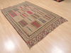Kilim Brown Flat Woven 48 X 77 Area Rug 100-110693 Thumb 3