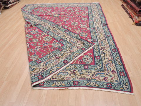 Kilim Blue Flat Woven 83 X 108 Area Rug 100-110695 Image 5