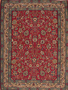 Afghan Kilim Blue Rectangle 8x11 ft Wool Carpet 110695