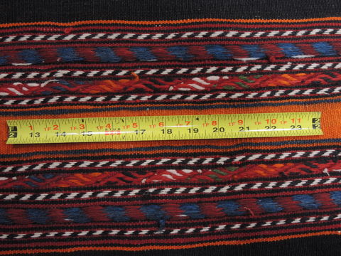 Kilim Red Runner Flat Woven 45 X 100 Area Rug 100-110696 Image 6
