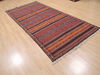 Kilim Red Runner Flat Woven 45 X 100  Area Rug 100-110696 Thumb 3