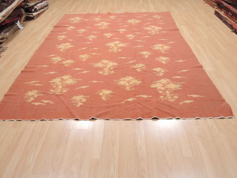 Kilim Brown Flat Woven 710 X 100 Area Rug 100-110698 Image 1