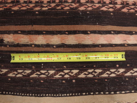 Kilim Brown Flat Woven 56 X 100 Area Rug 100-110704 Image 6