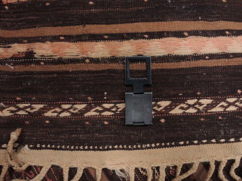 Kilim Brown Flat Woven 56 X 100 Area Rug 100-110704 Image 7