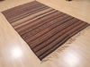 Kilim Brown Flat Woven 56 X 100  Area Rug 100-110704 Thumb 3