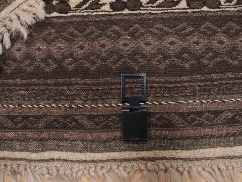 Kilim Brown Flat Woven 57 X 92 Area Rug 100-110706 Image 8