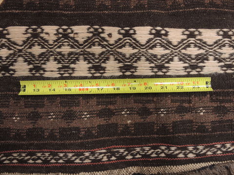 Kilim Brown Flat Woven 410 X 90 Area Rug 100-110708 Image 6