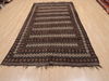 Kilim Brown Flat Woven 410 X 90  Area Rug 100-110708 Thumb 1