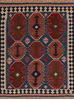 Kilim Blue Flat Woven 64 X 84 Area Rug 100-110710 Thumb 0