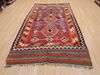 Kilim Red Flat Woven 48 X 85  Area Rug 100-110711 Thumb 1