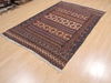 Kilim Blue Flat Woven 49 X 75 Area Rug 100-110712 Thumb 2