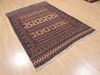 Kilim Blue Flat Woven 49 X 75 Area Rug 100-110712 Thumb 3
