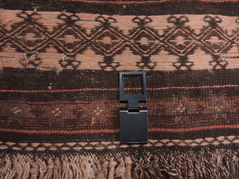 Kilim Brown Flat Woven 411 X 90 Area Rug 100-110714 Image 7